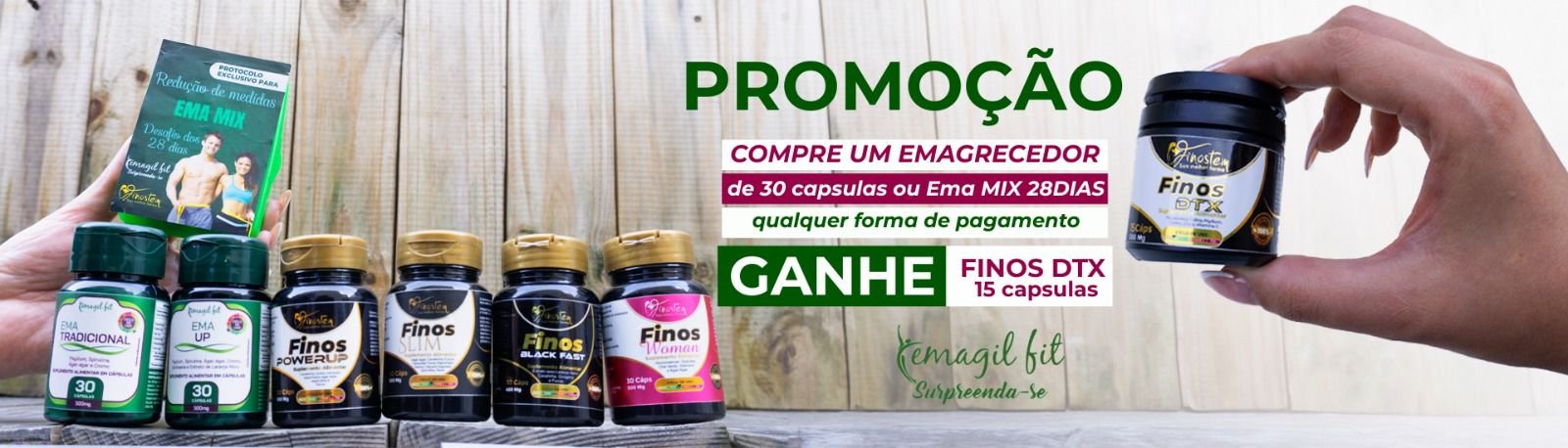 Ganhe finos Dtx