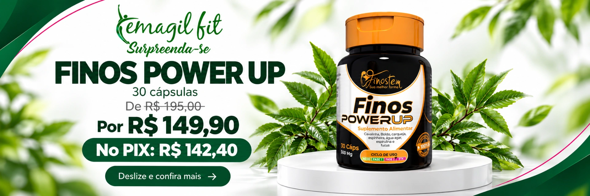 Novo preço power up