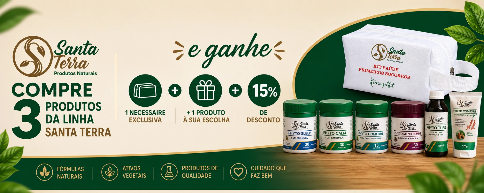 Ganhe 1 brinde