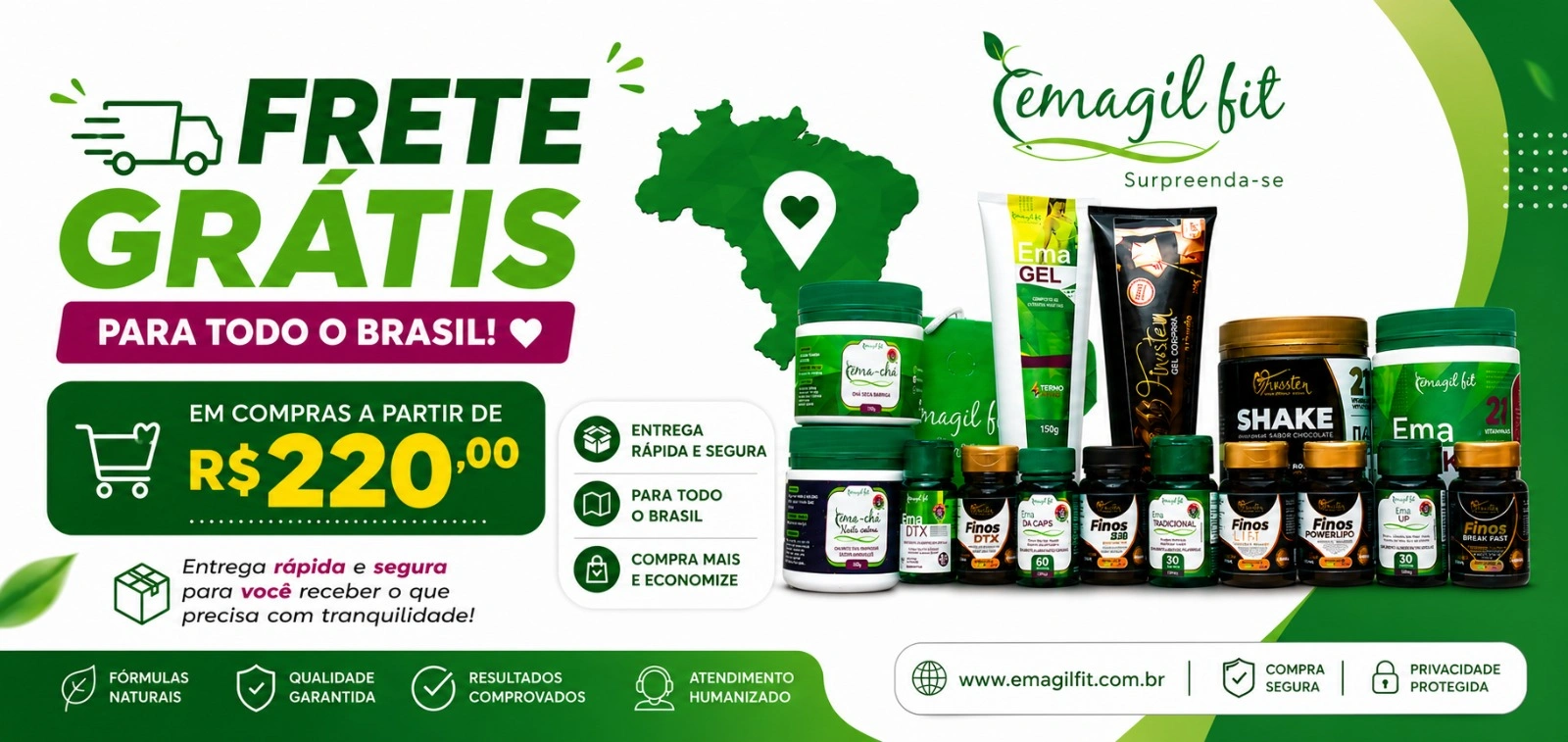 fRETE GRATIS BRASIL